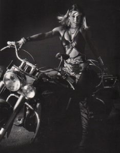 VERMES, Philippe. Straigntening Out the Corners: Portraits of American Bikers and their Bikes.