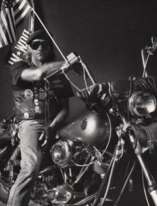 VERMES, Philippe. Straigntening Out the Corners: Portraits of American Bikers and their Bikes.