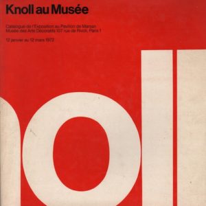 KNOLL, Hans. Knoll au Musee.