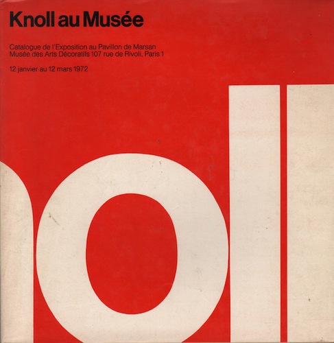 KNOLL, Hans. Knoll au Musee.