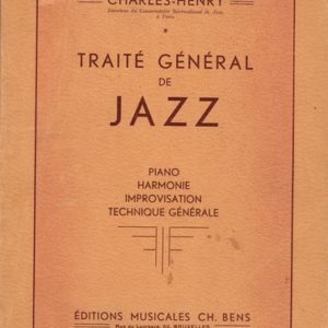 HENRY, Charles. Traite General de Jazz