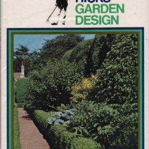 HICKS, David. Garden Design.