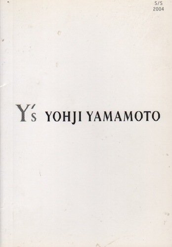 YAMAMOTO, Yohji. Y's.