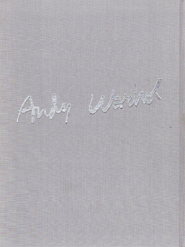 WARHOL, Andy. Exhibition Catalogue.