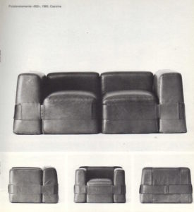 Mario Bellini Designer: Notizen und abbildugen von Cassina Spa zusammengestellt.
