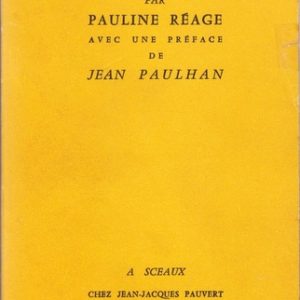 REAGE, Pauline. Histoire D'O