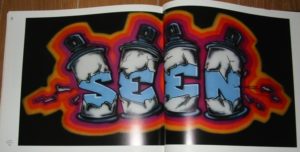 New York Graffiti Art: Coming from the Subway.