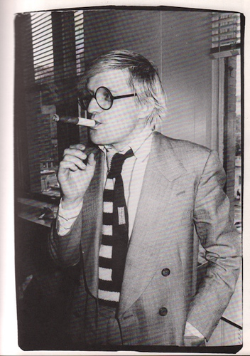 WARHOL, Andy with Bob COLACELLO. Andy Warhol's Exposures.