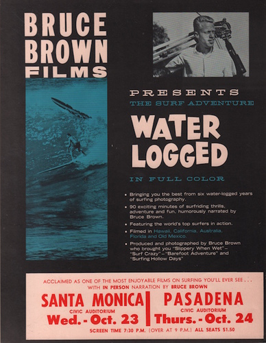 BROWN, Bruce. Water Logged.