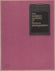 The NIBROC Portfolio of Famous Photographers: No 8 Richard Avedon.