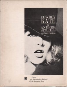 HASKINS, Sam. Cowboy Kate & Andere Stories.