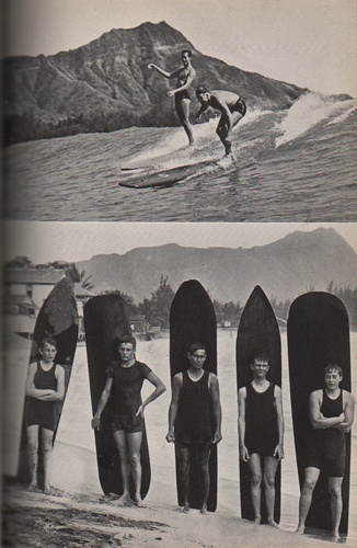 BLAKE, Tom. Hawaiian Surfboard.