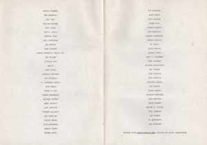 RUPPERSBERG, Allen. Bulletin 105.