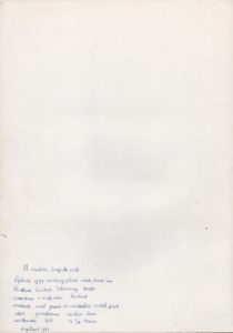 LONG, Richard. Bulletin 128: A Line in Scotland 1981.