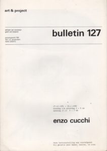 CUCCHI, Enzo. Bulletin 127.