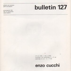 CUCCHI, Enzo. Bulletin 127.