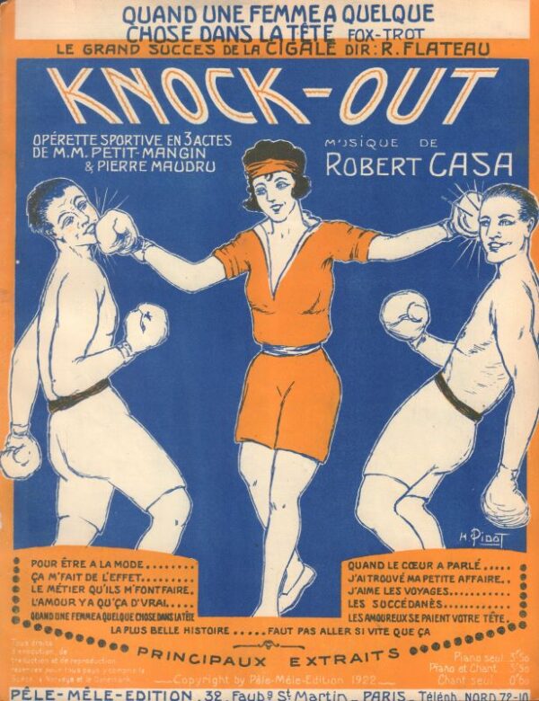 PETIT-MANGIN, M.M. and Pierre MAUDRU.  Knock-Out.