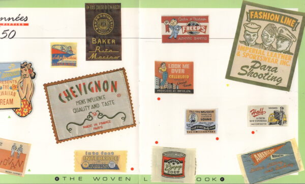 GLASMAN, J.M. and Ruven FEDER / The Woven Label Book. - Image 4