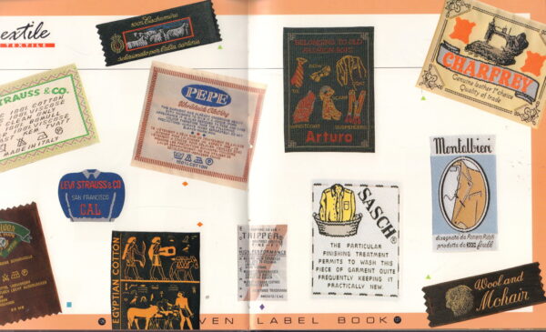 GLASMAN, J.M. and Ruven FEDER / The Woven Label Book. - Image 5