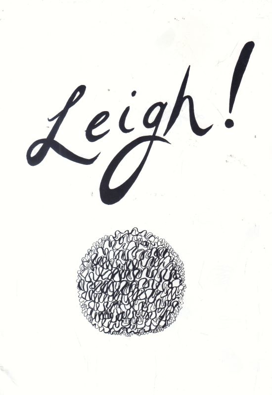 URQUHART, Donald. Leigh!