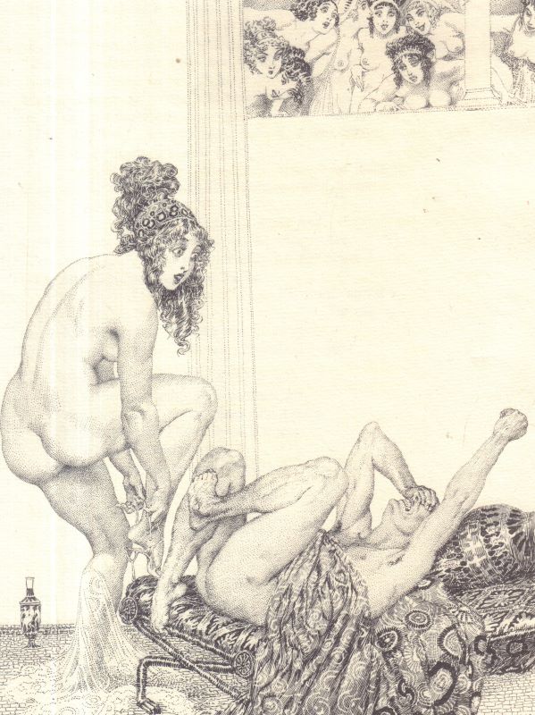 ARISTOPHANES. Lysistrata. Translated by Jack Lindsay. Illustrated by Norman Lindsay. - Image 5