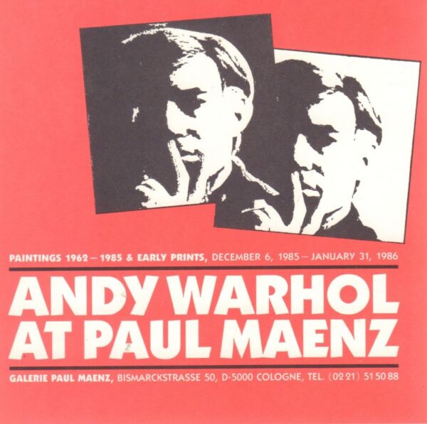 WARHOL, Andy.  Paintings 1962-1985 and Early Prints.