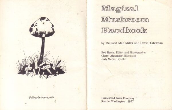 MILLER, Richard Allan and David Tatelman.  Magical Mushroom Handbook. - Image 2