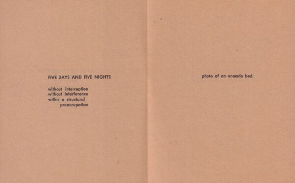 MALONEY, Martin.  Materialization by Individual Occupation (Five Days and Five Nights). - Image 4