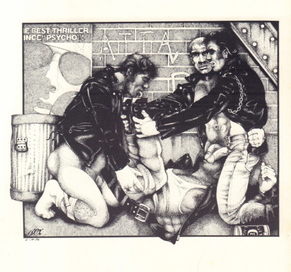 Männespielen: A Portfolio of Drawings by Rex. - Image 4