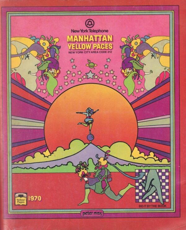 MAX, Peter. Manhattan Yellow Pages: New York City Area Code 212.