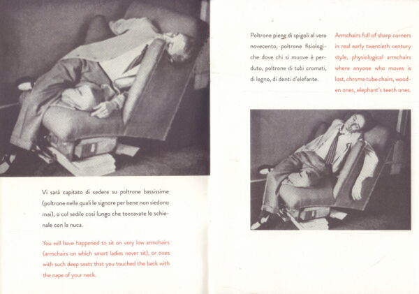 MUNARI, Bruno.  Ricerca Della Coodita in una Poltrona Scomoda / Seeking Comfort in an Uncomfortable Chair. - Image 2