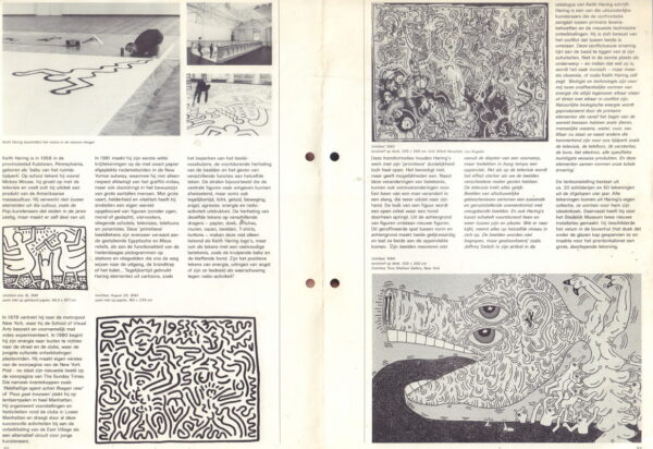 HARING, Keith.  Schilderijen, Tekeningen en een Velum - Image 2