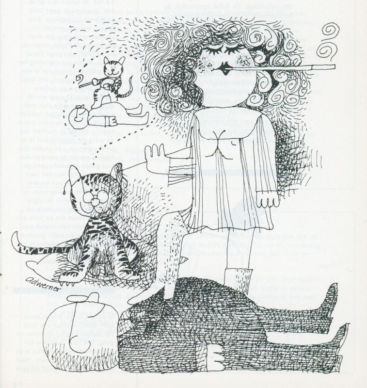 d'ANCONA, Hedy, Wim Hora ADEMA and Ad WERNER. OPZIJ. Radikaal feministisch maandblad. - Image 2