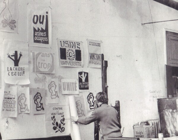 Protest in Paris 1968: Photographs by Serge Hambourg. - Image 9
