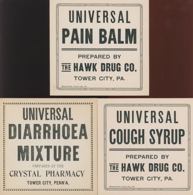 Universal Diarrhoea Mixture / Universal Pain Balm / Universal Cough Syrup. - Image 2