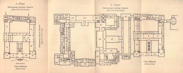 Gosudarstvennyĭ, Ėrmitazh.  Plan of the Hermitage Museum with guide to the rooms. - Image 2