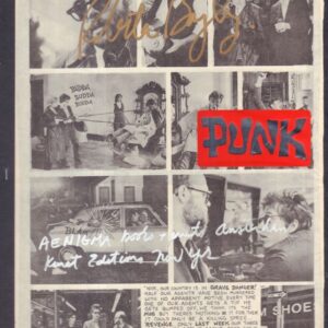 BAYLEY, Roberta.  Punk: The Book.