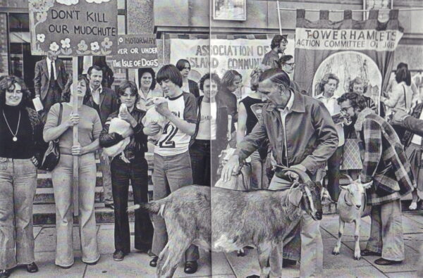 HOFFMAN, David.  East End Protest 1973 - 1994. - Image 3