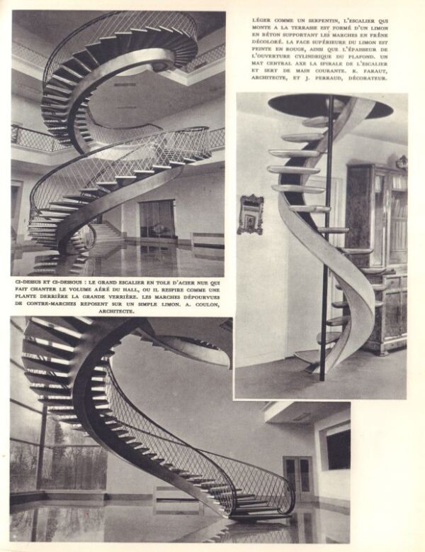 CORDIER, M.  Escaliers and Rampes. - Image 2