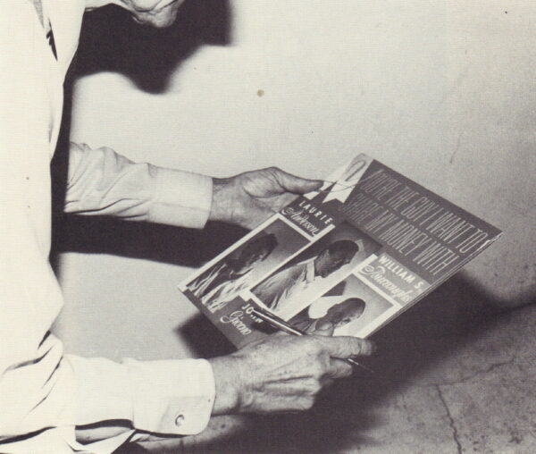 HEITMANN, Michael and Carl LASZLO.  William S. Burroughs: Photo-Portraits. - Image 6
