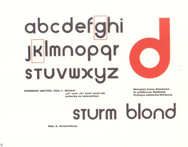 FLEISCHMANN, Gerd.  Bauhaus: Drucksachen, Typografie, Reklame. - Image 2
