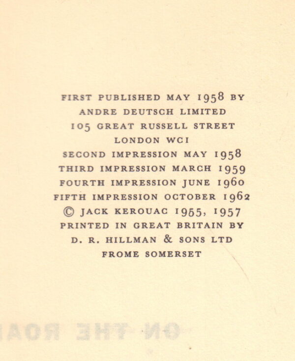 KEROUAC, Jack.  On The Road. - Image 3