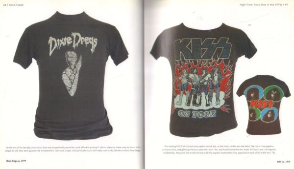EASLEY, Erica and Ed CHALFA.  Rock Tease: The Golden Years of Rock T-Shirts. - Image 5