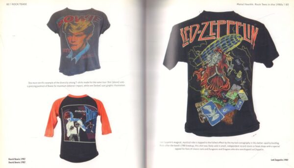 EASLEY, Erica and Ed CHALFA.  Rock Tease: The Golden Years of Rock T-Shirts. - Image 6