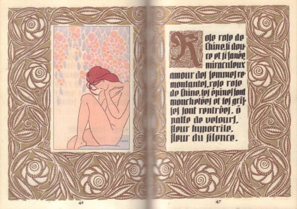 GOURMONT, (Remy de).  Litanies de la rose. - Image 11