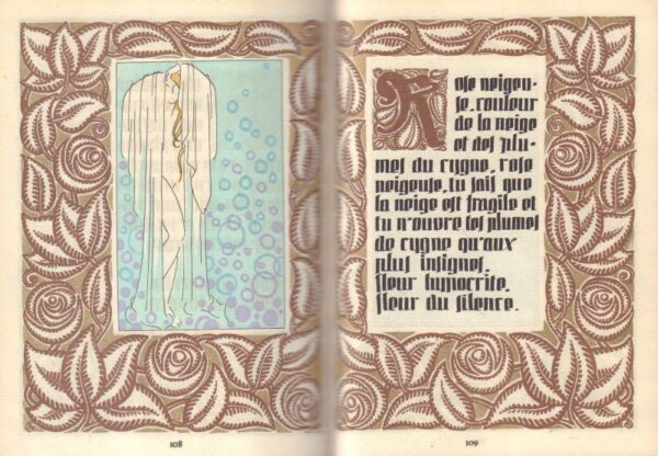 GOURMONT, (Remy de).  Litanies de la rose. - Image 14