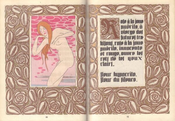 GOURMONT, (Remy de).  Litanies de la rose. - Image 4
