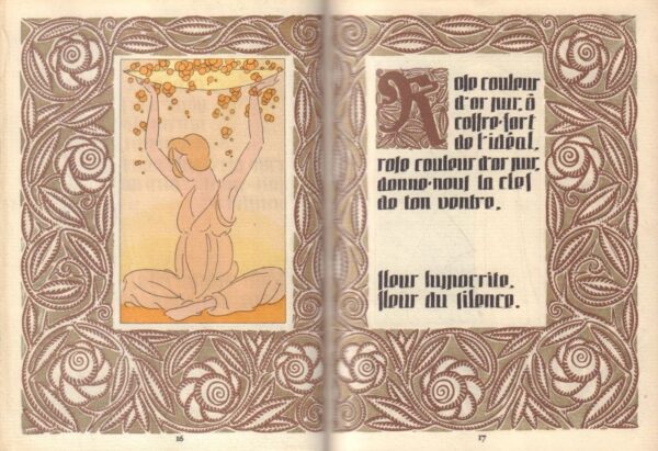 GOURMONT, (Remy de).  Litanies de la rose. - Image 6