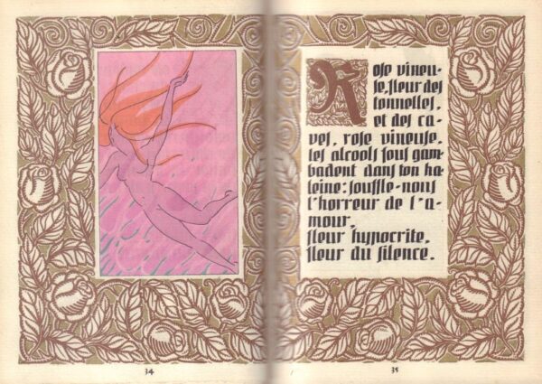 GOURMONT, (Remy de).  Litanies de la rose. - Image 10