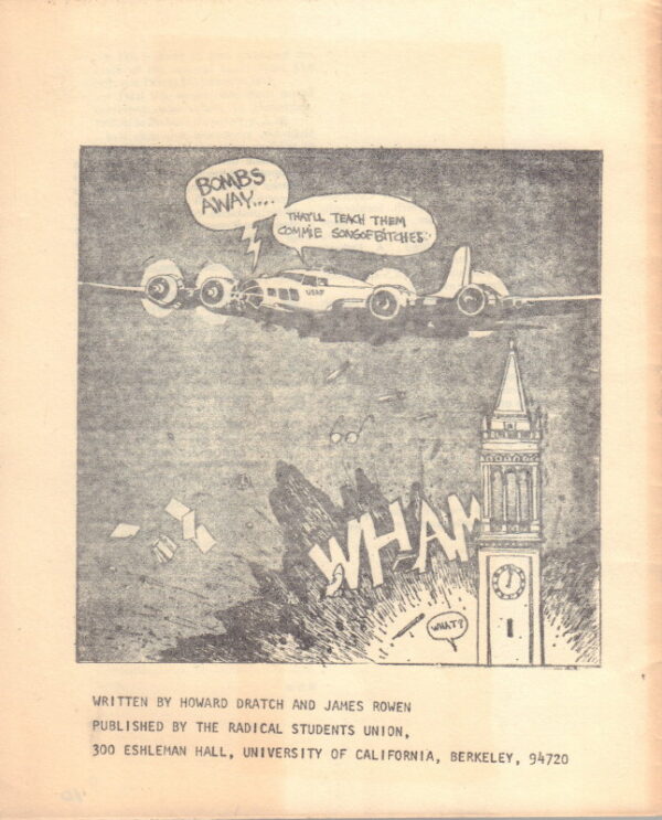 DRATCH, Howard and James ROWEN.  The Case Against ROTC. - Image 2